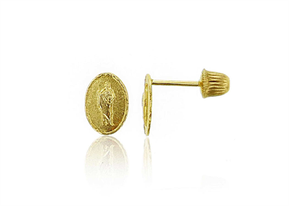 Saint Jude Stud Earring